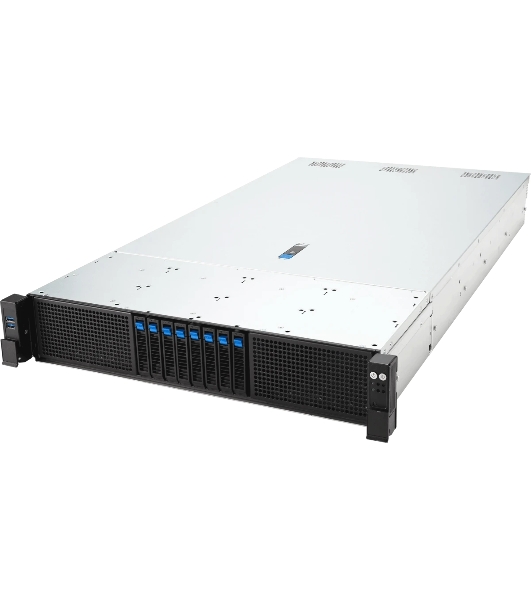 Серверная платформа ASUS RS720-E12-RS8G, 2U, 2x LGA 4710, 32x DDR5 6400, 8 x 2.5' hsb 8x SATA/SAS*/NVMe, 8x PCIe slots* + 2x OCP3.0*, 2x m.2 2280/2260, no LAN, 1+1 3200W