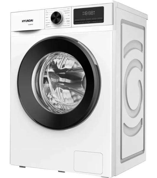 Стиральная машина Hyundai WME8210 белый, загрузка фронтальная 8 кг, 1200 об/мин, класс A+++