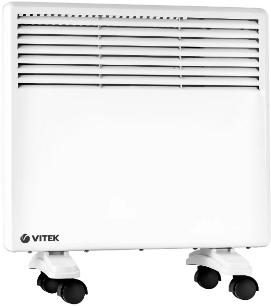 Конвектор Vitek VT-2183 белый, 1000Вт, 20м2, термостат
