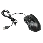Мышь проводная Nakatomi MON-07U черный, 800 dpi, USB, кнопки - 3, фото2