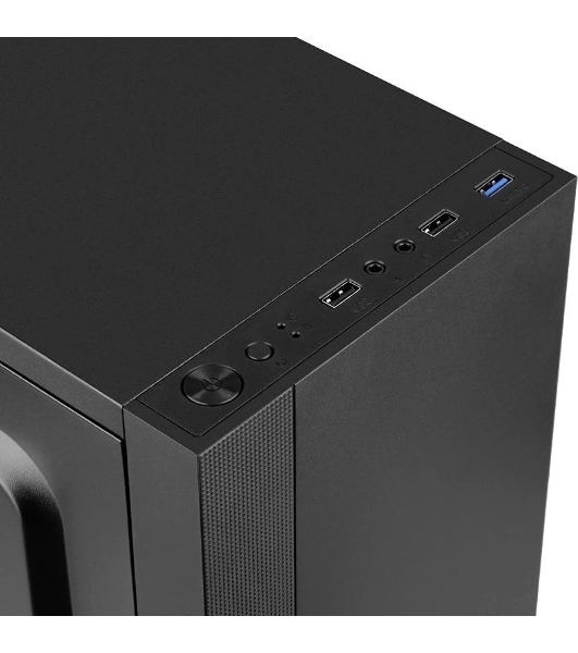 Компьютерный корпус Accord K-16 B черный без БП ATX 6x120мм 2xUSB2.0 1xUSB3.0 audio