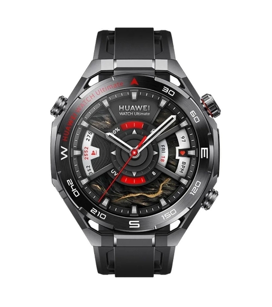 Умные часы Huawei Watch Ultimate 2 MCH-AL00, 1.5' AMOLED, Wi-Fi, Bluetooth, NFC, 20 ATM, черный / титановый