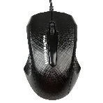Мышь проводная Nakatomi MON-07U черный, 800 dpi, USB, кнопки - 3, фото3