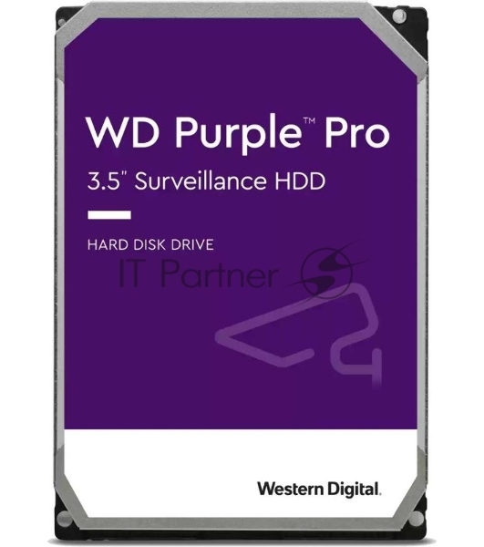 Жесткий диск Western Digital Original SATA-III 18Tb WD181PURP Video Purple Pro (7200rpm) 512Mb 3.5'