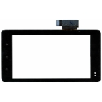 Сенсорное стекло (тачскрин) для Huawei Ideos S7 Slim S7-201u, черное, фото 1