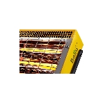 Обогреватель инфракрасный Ballu BIH-LM-1.5-S желтый, кварцевый, 1500 Вт, 25 м2, фото3