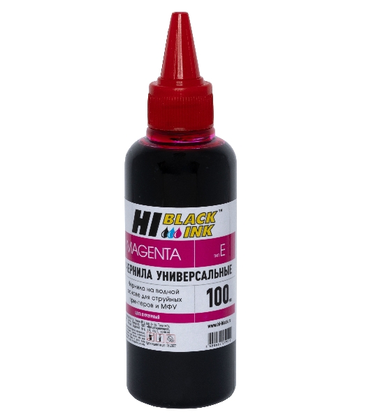 Чернила Hi-Black универсальные для Epson (Тип E-V1), M, 0,1 л.