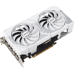 Видеокарта Asus GeForce RTX 5060 DUAL OC White, Nvidia RTX 5060, 8GB GDDR7, 128 bit, PCI-E 5.0, DPx3, HDMIx1, 2535 MHz, фото2