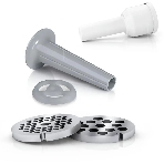 Мясорубка электрическая Bosch MFW2510W белый, 1500 Вт, 1.7 кг/мин, защита от перегрузки, насадки - 3, фото8
