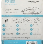 Мышь беспроводная A4Tech Fstyler FG10S черный/оранжевый, 2000 dpi, радиоканал, USB, кнопки - 4, фото2