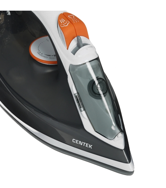 Утюг Centek CT-3301 белый/серый, 2800 Вт, 50 г/мин, 190 г/мин, 600 мл