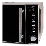 Микроволновая печь Steba MIC 2070 серебристый/черный, 20 л, 800 Вт, переключатели - кнопки, поворотный механизм, фото2