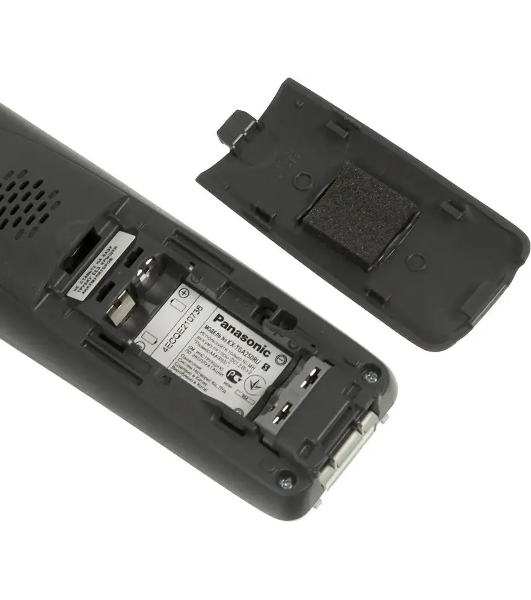 Телефон беспроводной (DECT) Panasonic KX-TG2511RUS (серебристый) АОН, Caller ID,спикерфон на трубке,переход в Эко режим одним нажатием
