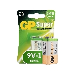 Алкалиновая батарейка GP Super Alkaline G-Tech 9V Крона - 1 шт. на блистере (1 шт.), фото4