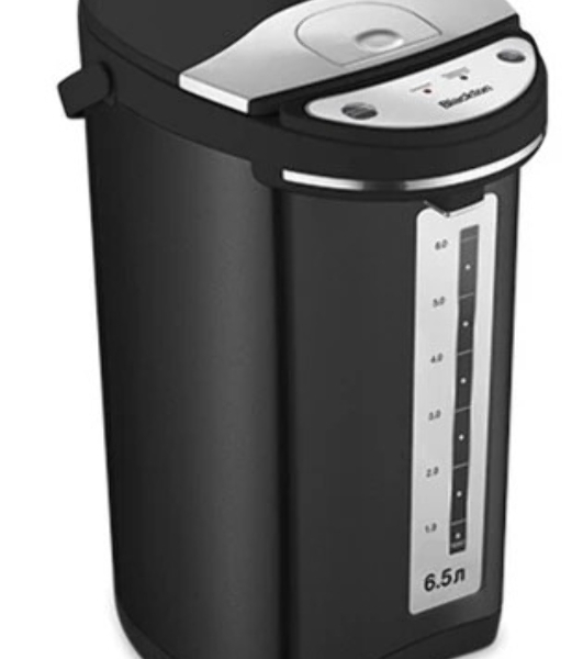 Термопот Blackton Bt TP600 6.5л, 900 Вт, черный/стальной