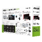 Видеокарта Asus GeForce RTX 5060 DUAL OC White, Nvidia RTX 5060, 8GB GDDR7, 128 bit, PCI-E 5.0, DPx3, HDMIx1, 2535 MHz, фото3