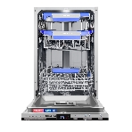 Посудомоечная машина Maunfeld MLP45230 Light Beam Inverter Wi-Fi, нержавеющая сталь, 44.8 см, 10 компл., 47 дБ, класс A+++, фото3