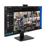 Монитор 27' ExeGate SuperView EA2700C IPS 2560x1440, 75 Гц, 5 мс, 16:9, 250 кд/м², HDMI 1.4, DP, 3.5 Jack, USB Hub, веб-камера (2 Мп), FreeSync, черный, фото 1