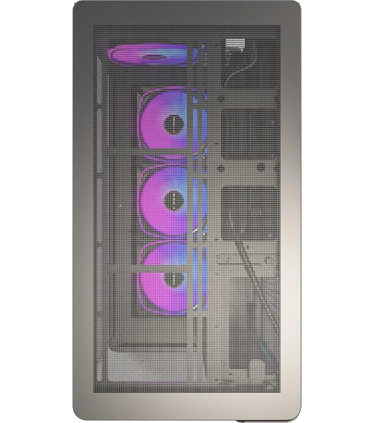 Корпус Montech King Pro 15, Mini-Tower, чёрный, 4 x 120 мм