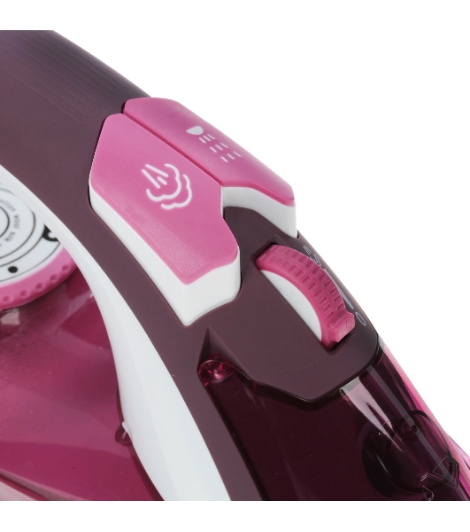 Утюг Vitek VT-1215 (PK) максимальная 2400 Вт.Подошва Ceramic Ultra Care.