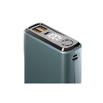 Портативный аккумулятор OLMIO QS-30, 30000mAh, 22.5W, QuickCharge3.0/PowerDelivery, LCD, темно-зеленый, фото5
