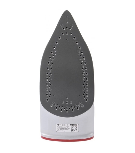 Утюг Kelli KL-1622 красный, 2200 Вт, 100 г/мин, 400 мл