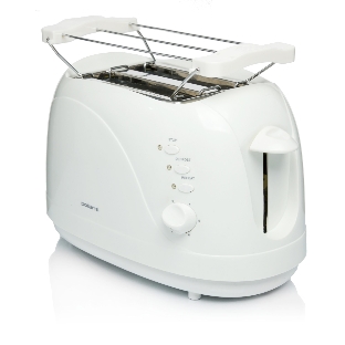 Тостер Polaris PET 0702L белый, 750 Вт, 2 слота