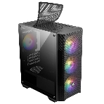 Корпус MSI MAG FORGE M100A, Micro-Tower, чёрный, 4 x 120 мм, фото3