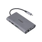USB-концентратор Dahua TC39, USB Type-C, USB 3.0 + HDMI + RJ45 + VGA + SD/TF +PD Docking Station, USB, фото2
