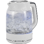 Чайник электрический Vitek VT-WK1059 1.7л. 2200Вт белый корпус: стекло/пластик, фото4