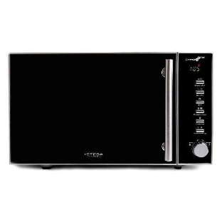 Микроволновая печь Steba MIC 2070 серебристый/черный, 20 л, 800 Вт, переключатели - кнопки, поворотный механизм