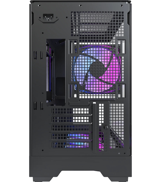Корпус Montech King Pro 15, Mini-Tower, чёрный, 4 x 120 мм