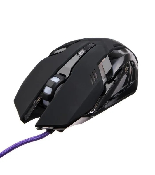Комплект клавиатура+мышь Qumo Mystic K58/M76 проводной, USB, 3200 DPI, чёрный