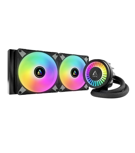 Жидкостная система охлаждения Arctic Liquid Freezer III 280 A-RGB черный, 140 мм, алюминий, 2800 об/мин, 30 дБ, 4 pin, 320 Вт