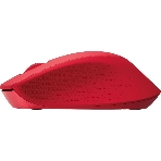 Мышь беспроводная Logitech M280 красный, 1000 dpi, радиоканал, USB, кнопки - 3, фото3