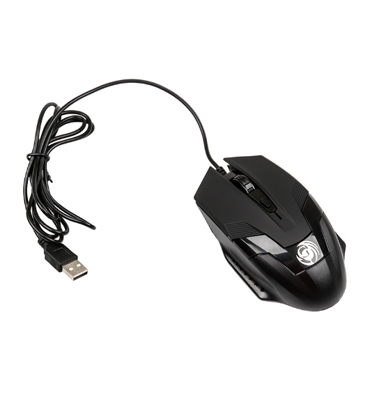 Мышь проводная Dialog Gan-Kata MGK-06U черный, 1600 dpi, USB, кнопки - 4