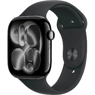 Умные часы Apple Apple Watch Series 11 GPS A3333 1.96' OLED, 4G (LTE), Wi-Fi, Bluetooth 5.3, NFC, IPX8, черный