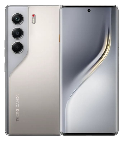 Смартфон Tecno Camon 40 Pro 5G, CM7, 8/256Gb, титановый