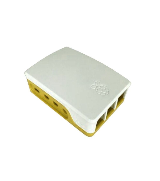 Компьютерный корпус ACD белый/желтый ABS Case for Raspberry 4B