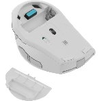 Мышь беспроводная A4Tech Fstyler FG35 серебристый/белый, 2000 dpi, радиоканал, USB, кнопки - 6, фото7