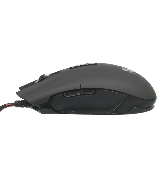 Мышь проводная A4Tech Bloody Q80 черный, 3200 dpi, USB, кнопки - 8
