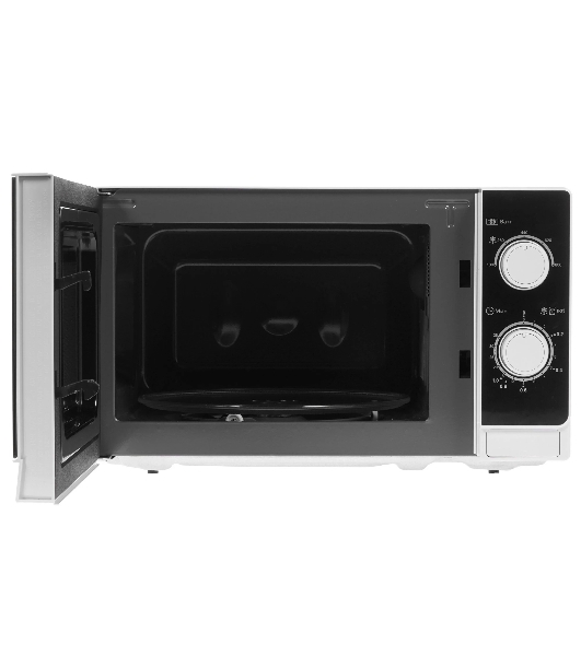 Микроволновая печь Sharp R-2000RW белый, 20 л, 800 Вт, переключатели - поворотный механизм