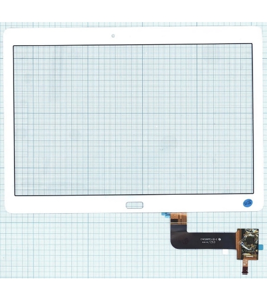 Сенсорное стекло (тачскрин) для Huawei MediaPad M2 10.0, белое