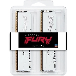 Оперативная память Kingston Fury Beast, DDR5, 64Gb (2x32Gb), 5600MHz, CL40, DIMM, с радиатором, белый, фото3