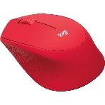 Мышь беспроводная Logitech M280 красный, 1000 dpi, радиоканал, USB, кнопки - 3, фото4
