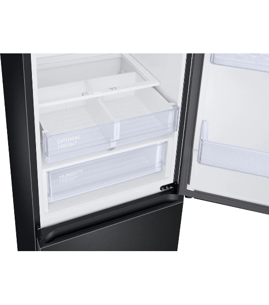 Холодильник Samsung RB34C675EBN/EF черный двухкамерный 230/114л морозилка снизу, No Frost