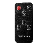Тепловентилятор электрический BRAYER BR4862 чёрный, керамический, 2000 Вт, 20 м², фото9