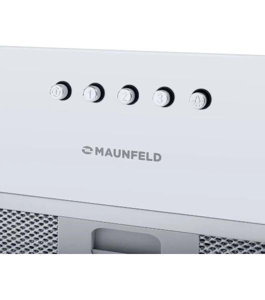 Вытяжка встраиваемая Maunfeld Crosby Power 50 белый, 50 см, 1050 куб. м/ч, 51.8 дБ