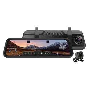 Видеорегистратор TrendVision MR-810 GT, 1920x1080, 10', с камерой заднего вида, GPS/ГЛОНАСС, G-сенсор, датчик движения, GPS-информатор
