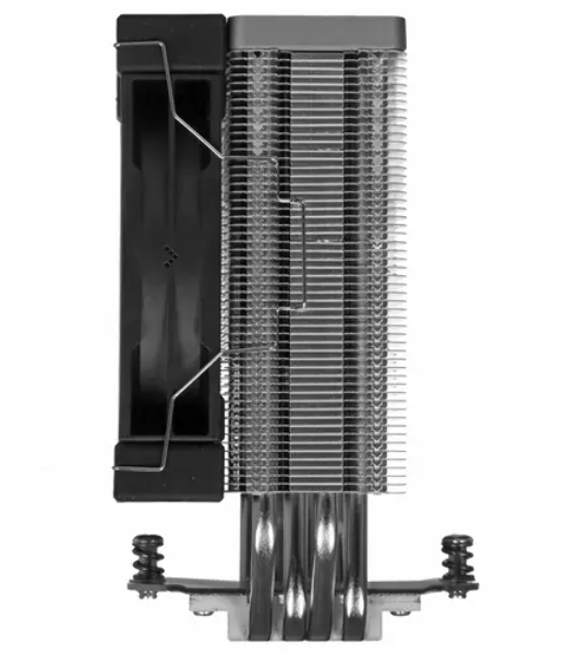 Кулер для процессора DEEPCOOL AK400 черный, 120 мм, алюминий/медь, 1850 об/мин, 29 дБ, 4 pin, 220 Вт, 155 мм